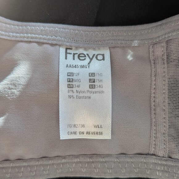 Freya Offbeat Side Support Bra 34F - Picture 3 of 3
